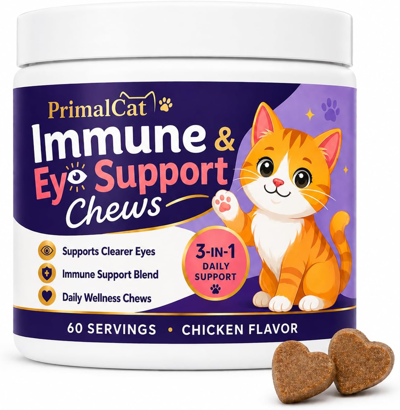 Cat Eye Support Chews