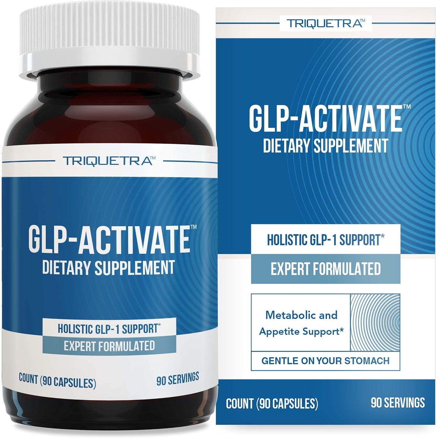 GLP-Activate | Real-Potency GLP-1 Appetite Support, Lab Verified (90 Servings)