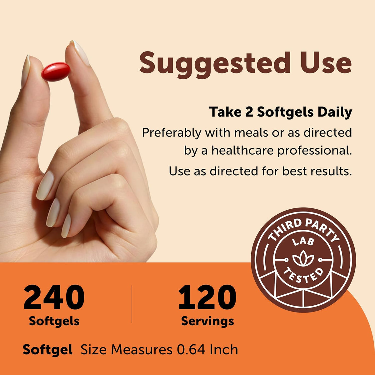 Micro Ingredients Lutein Zeaxanthin 40mg Per Serving | Omega-3 DHA + EPA