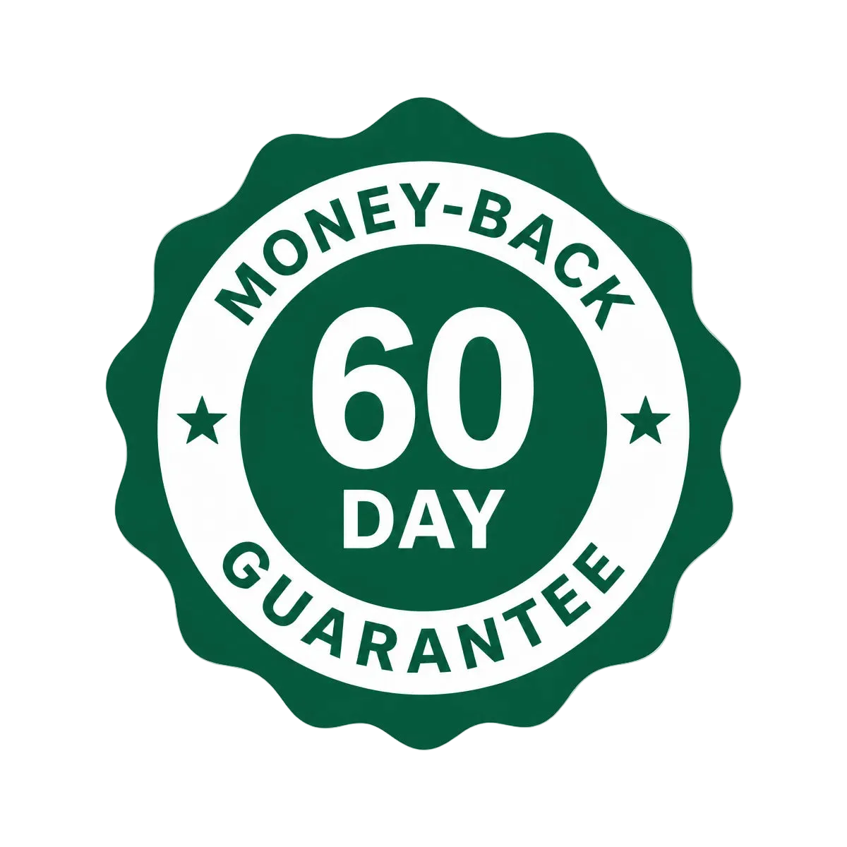 60-day money-back guarantee