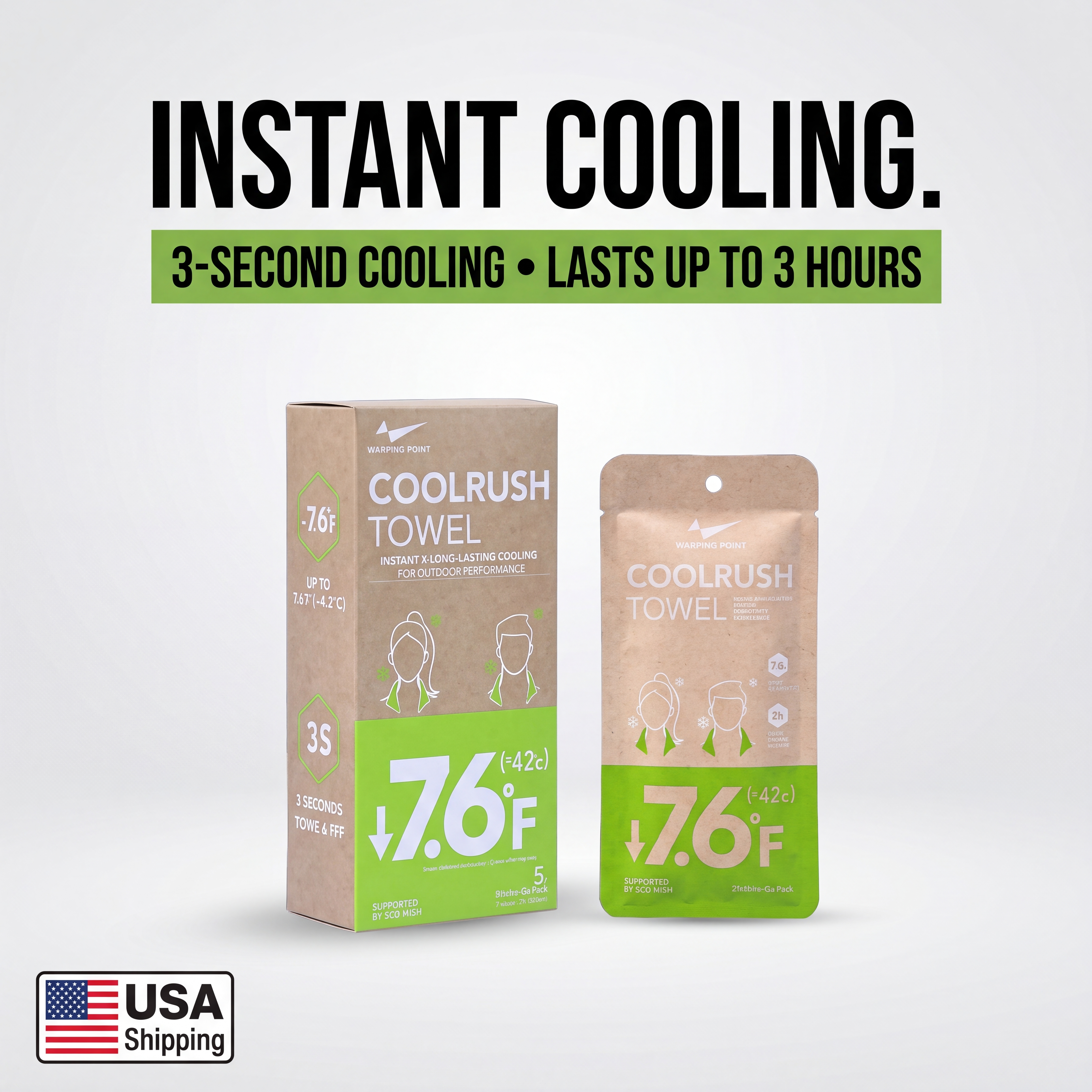 CoolRush Mint Cooling Towel ®