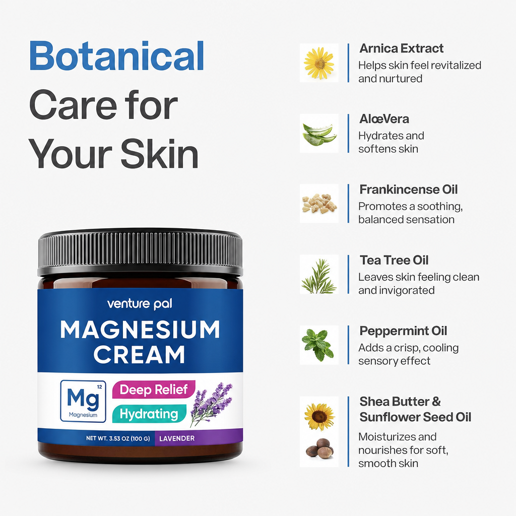 Highly Concentrated Magnesium Cream