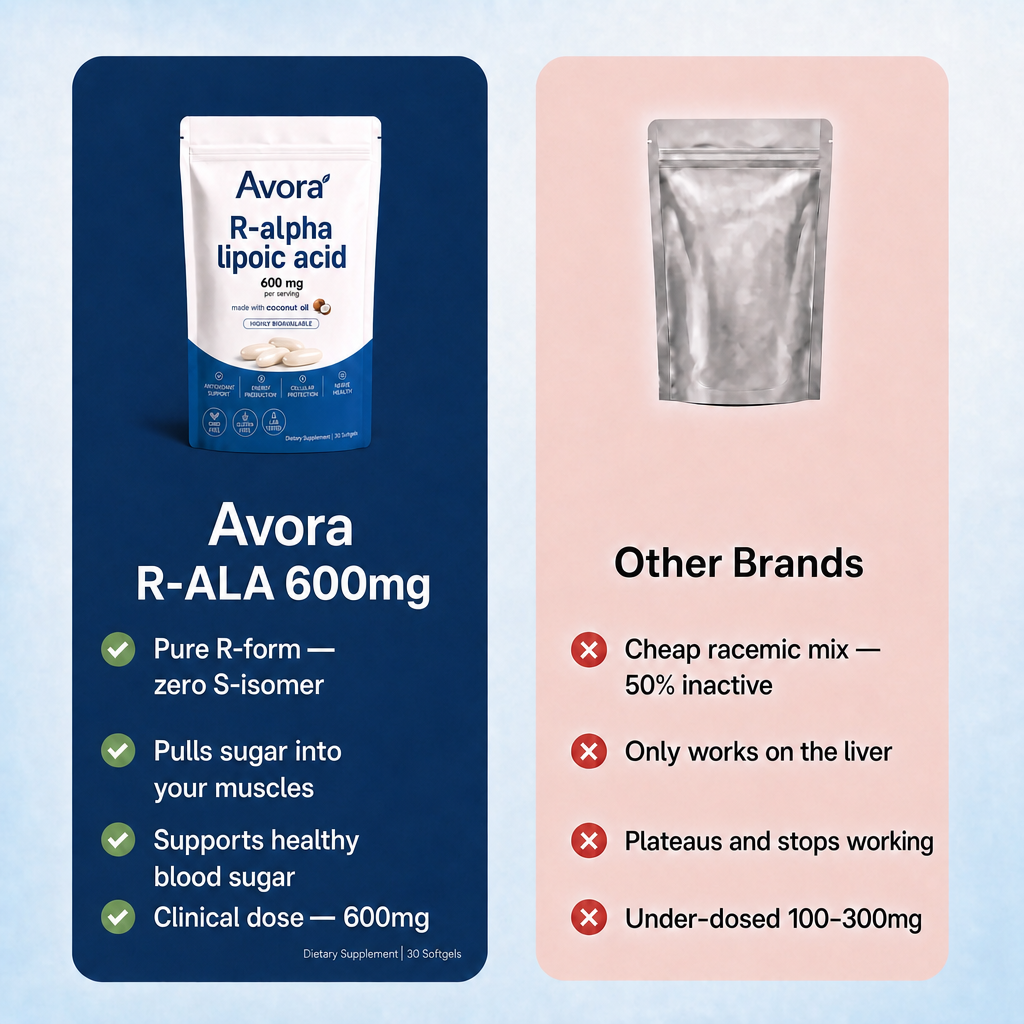 Avora R-Alpha Lipoic Acid