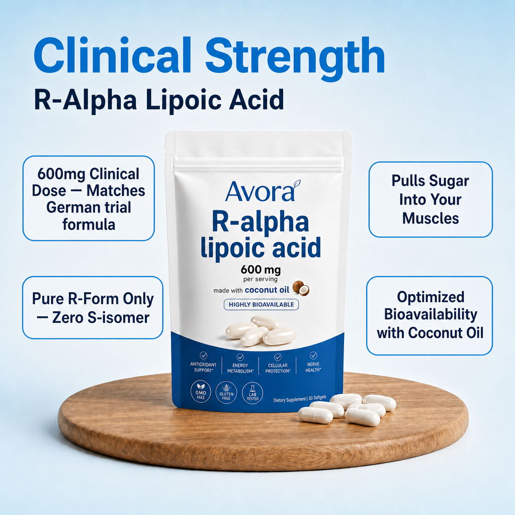 Avora R-Alpha Lipoic Acid