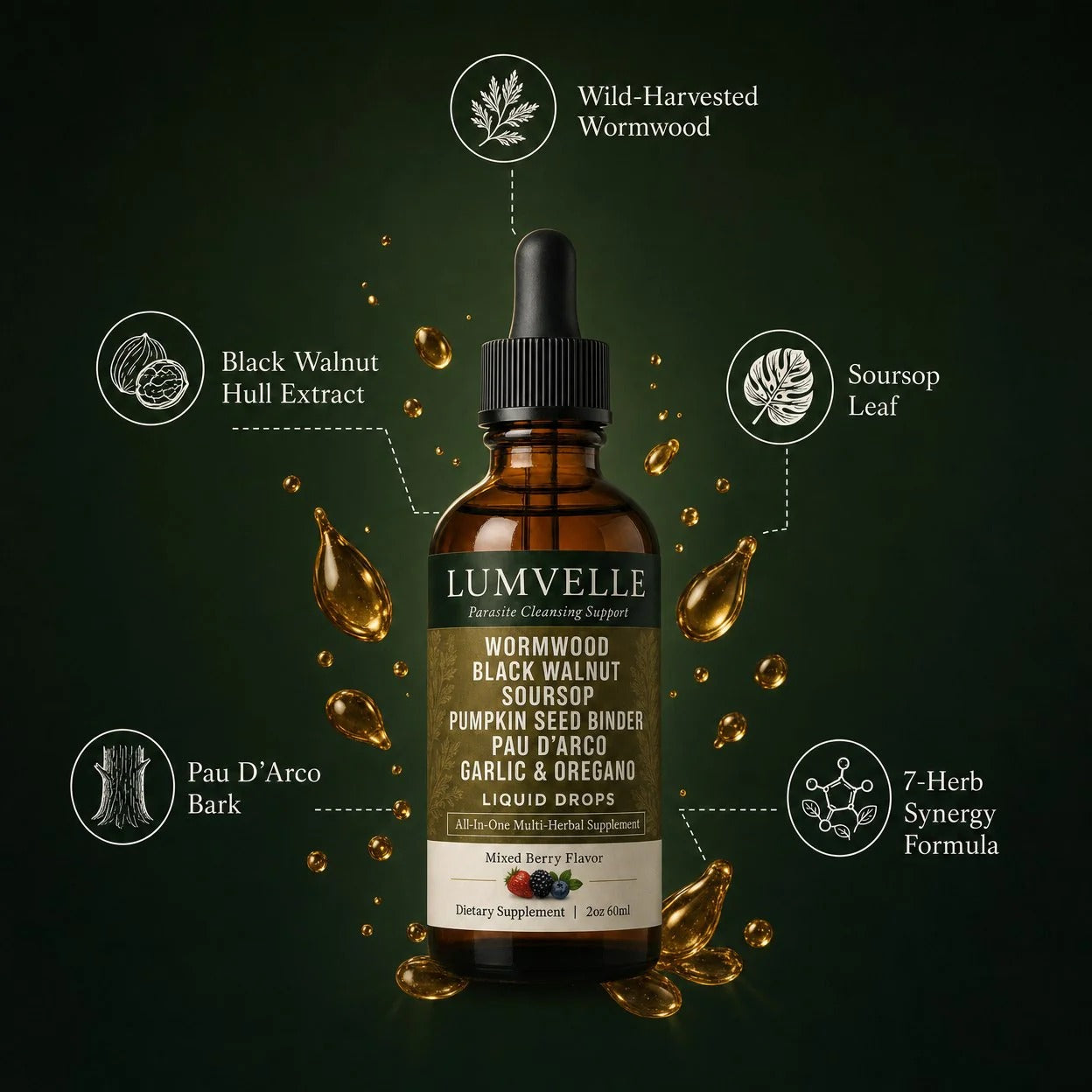 Herbal Parasite Cleanse Drops